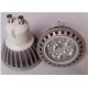 4Watt/5Watt GU10 Base led Light Bulb Spot Light Lamp Alunium warm white/pure white Lens 15/25/45° optional
